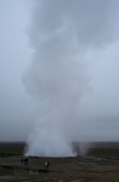 De oudste geiser van IJsland, Geysir